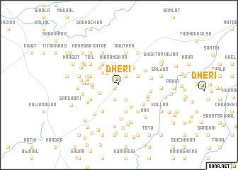 map of Dheri