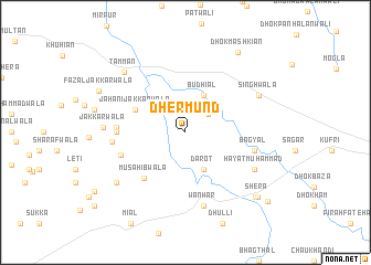 map of Dhermund