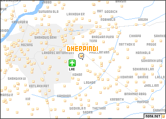 map of Dherpindi