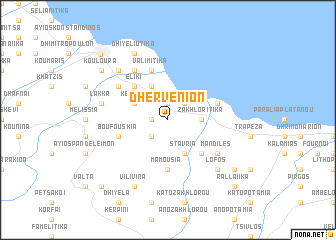 map of Dhervénion