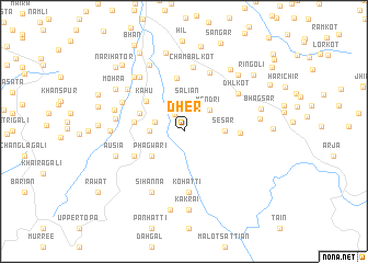 map of Dher