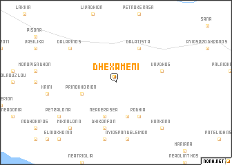 map of Dhexamení