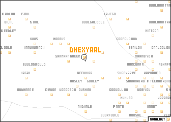 map of Dhex-Yaal