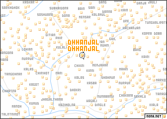 map of Dhhanjal