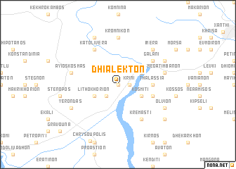 map of Dhialektón