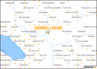 map of Dhiasellákion