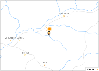 map of Dhīk