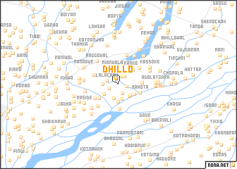 map of Dhillo