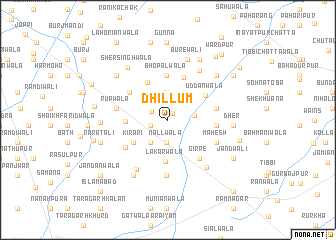 map of Dhillum