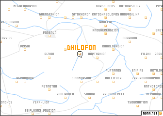 map of Dhílofon