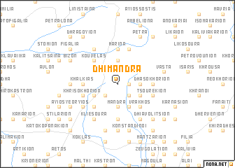 map of Dhimándra