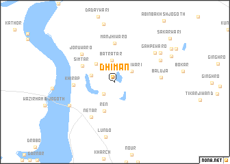 map of Dhiman
