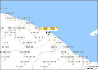 map of Dhiminión