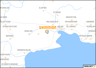 map of Dhimínion