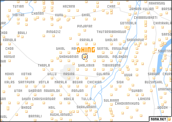 map of Dhing