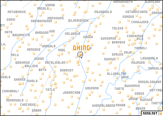 map of Dhing