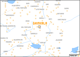 map of Dhinkala