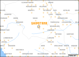 map of Dhipótama