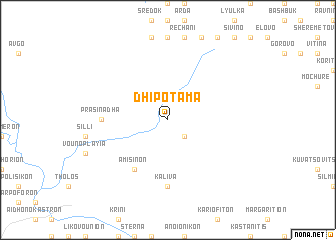 map of Dhipótama