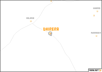 map of Dhirera