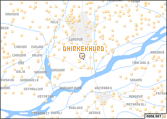 map of Dhirke Khurd