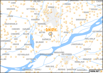 map of Dhirk