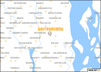 map of Dhitpurkānu
