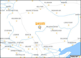 map of Dhívri