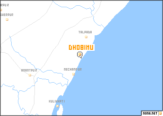 map of Dhobīmu