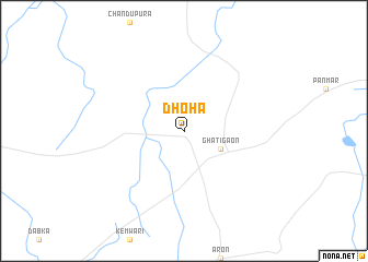 map of Dhohā