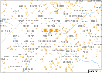 map of Dhok Adra