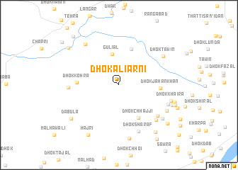 map of Dhok Aliarni