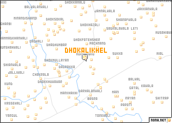 map of Dhok Ali Khel