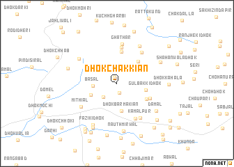 map of Dhok Chakkiān
