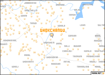 map of Dhok Chandu
