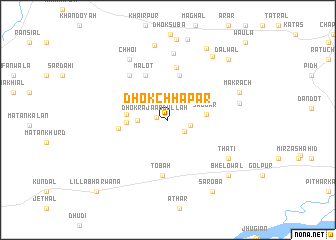 map of Dhok Chhapar