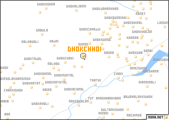 map of Dhok Chhoi