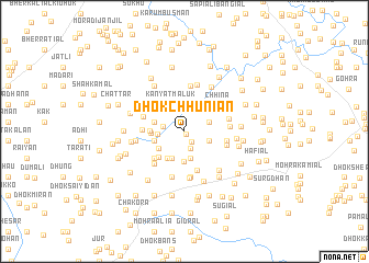 map of Dhok Chhuniān