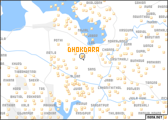 map of Dhok Dāra