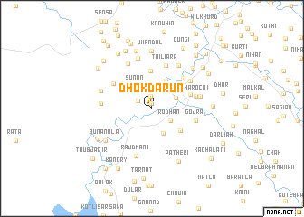 map of Dhok Darun