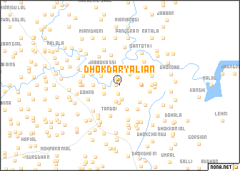 map of Dhok Daryāliān