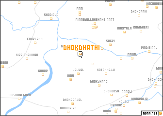 map of Dhok Dhathi