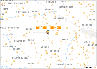 map of Dhok Dhummān