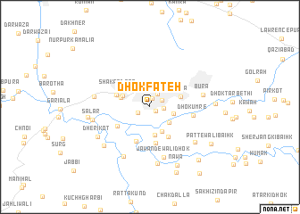 map of Dhok Fateh