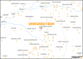 map of Dhok Ghagi Tawin