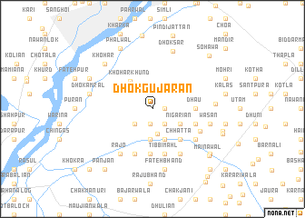 map of Dhok Gujaran