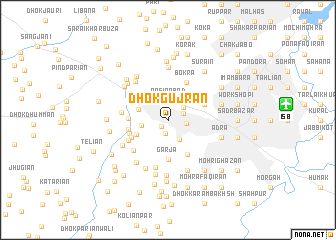map of Dhok Gūjrān