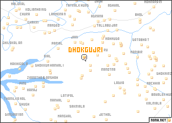 map of Dhok Gujri