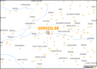 map of Dhok Gulab
