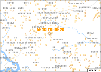 map of Dhok Ita Mohra